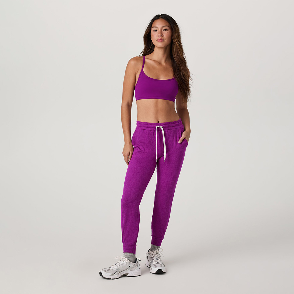 VUORI Women's Performance Jogger MAGENTA HEATHER