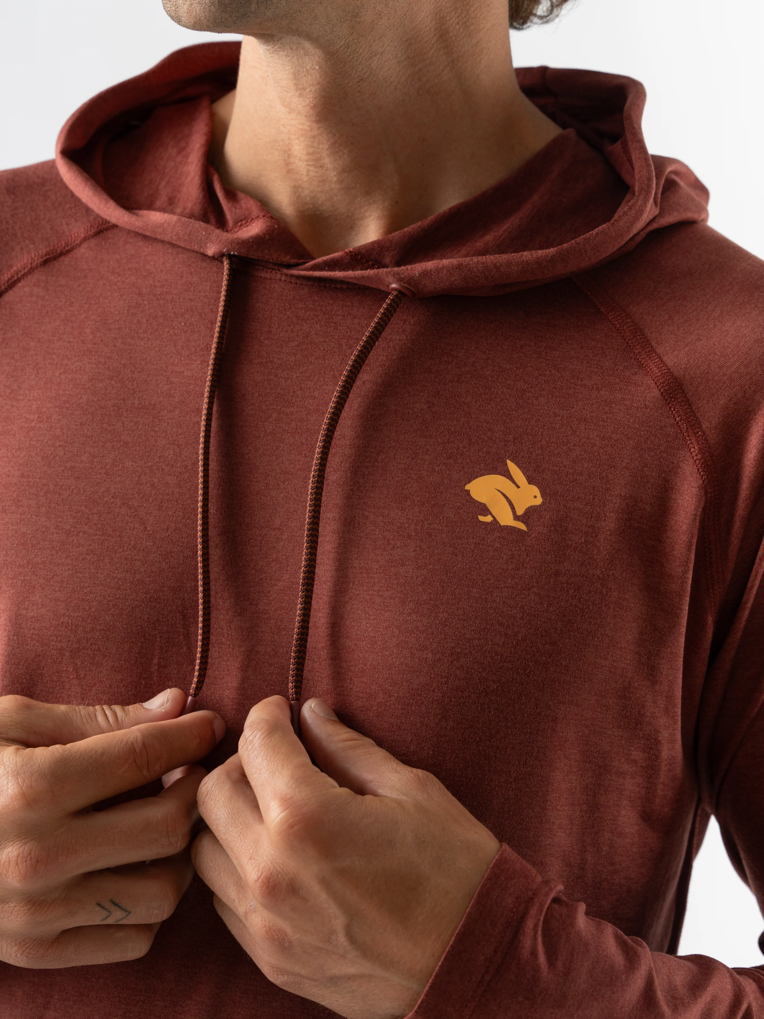 RABBIT Men's EZ Pullover COPPER BROWN