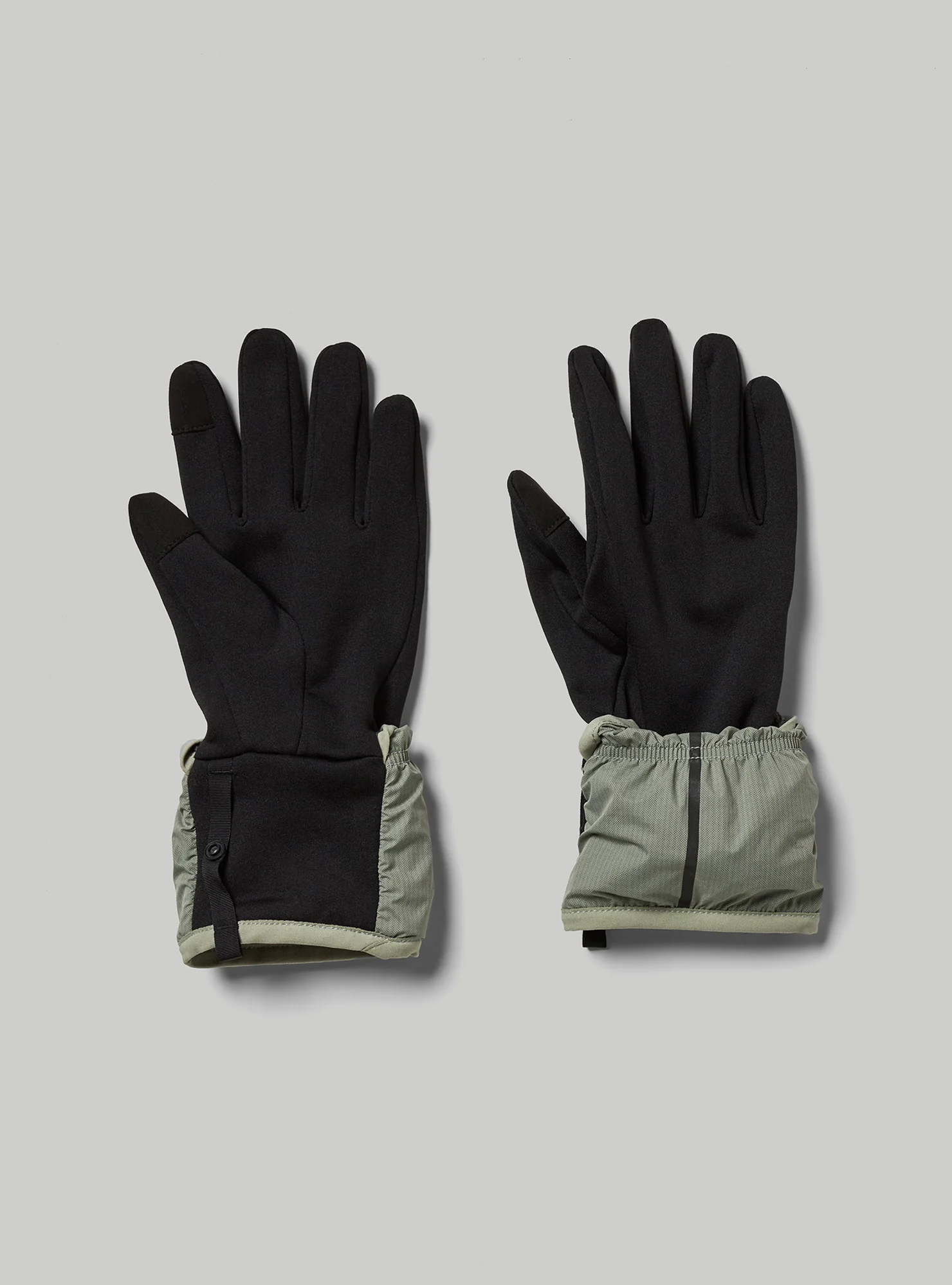 Janji Vortex Wind Block Gloves Overcast