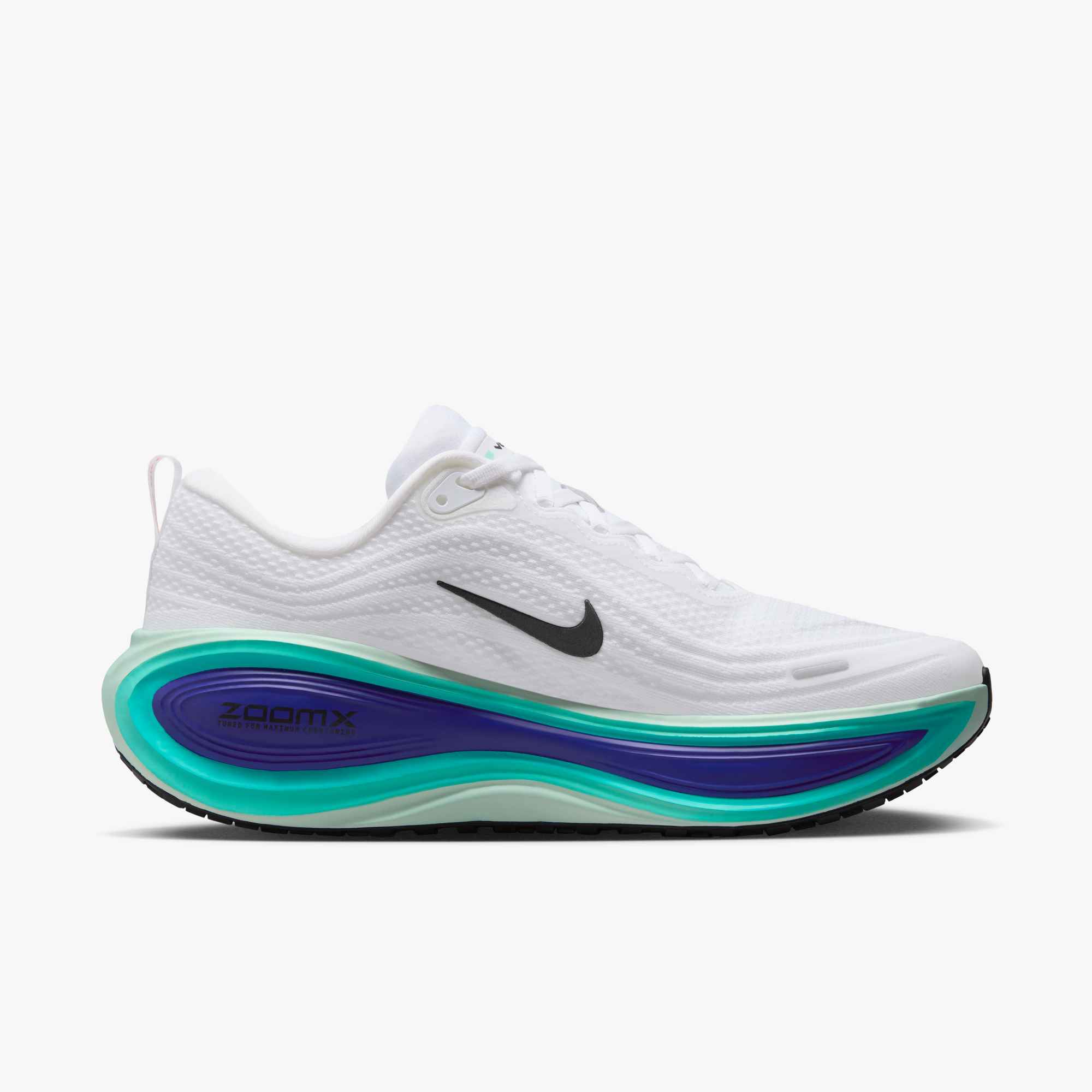 Nike Men's Vomero Plus White/ Black-bright Concord-hyper Turq Nike Men's Vomero Plus White/ Black-bright Concord-hyper Turq