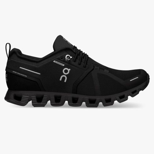 On Cloud5 Waterproof レディース 24cm ブラック On Women's Cloud 5 Waterproof BLACK