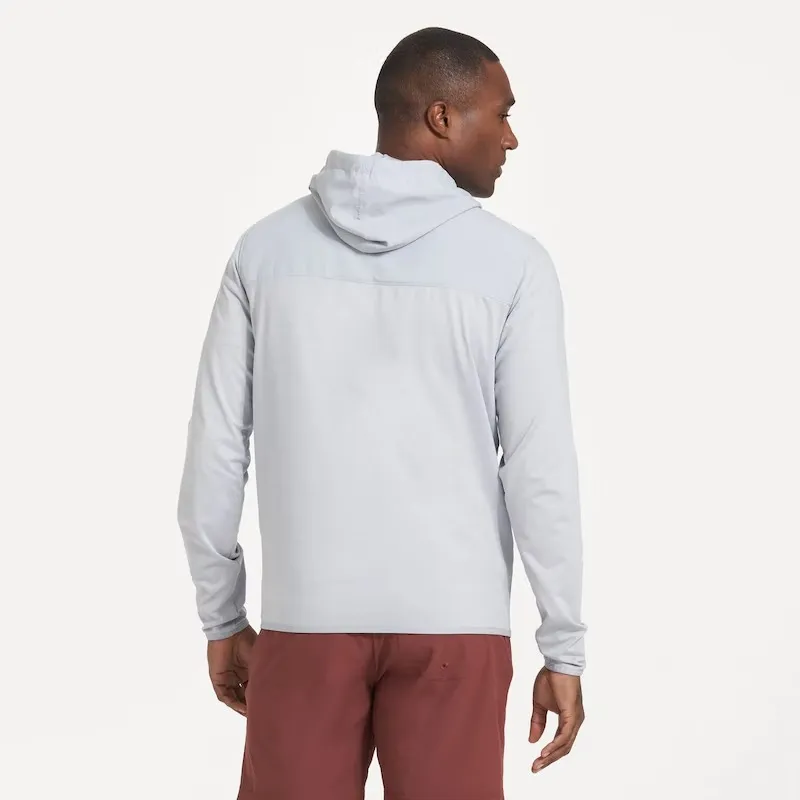 VUORI Men's Sunday Element Jacket PLATINUM HEATHER