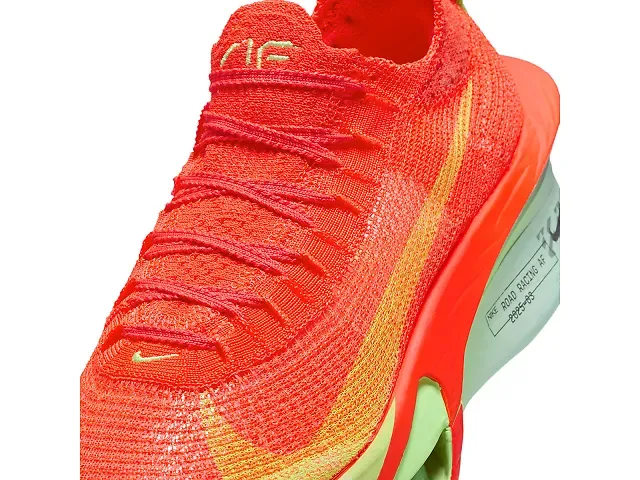 Nike Women's Alphafly 3 Bright Crimson/ Cave Purple-lime Blast