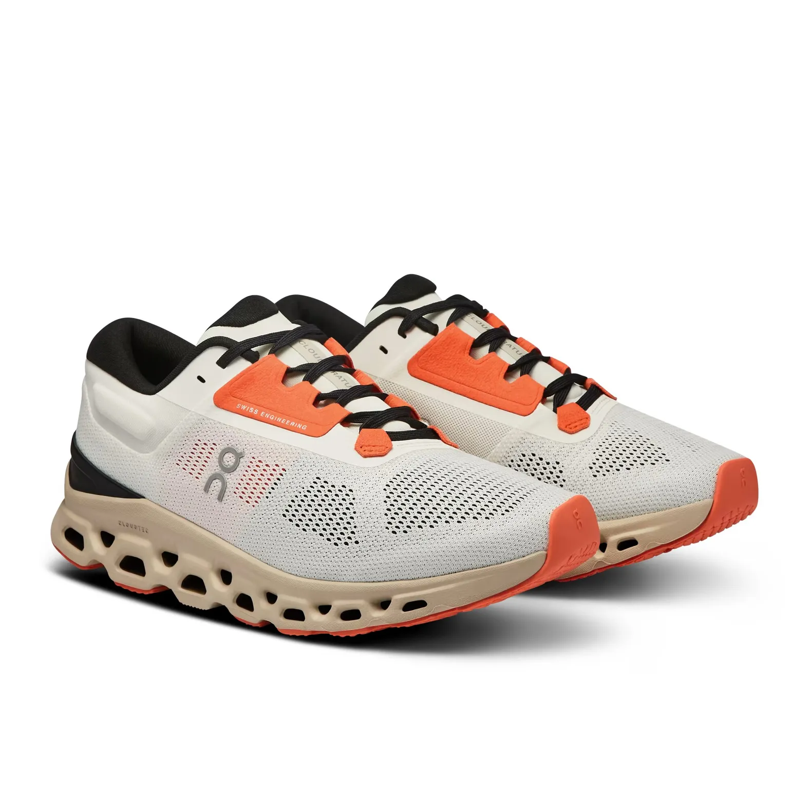 On Women's Cloudstratus 3 UNDYED-WHITE/SAND