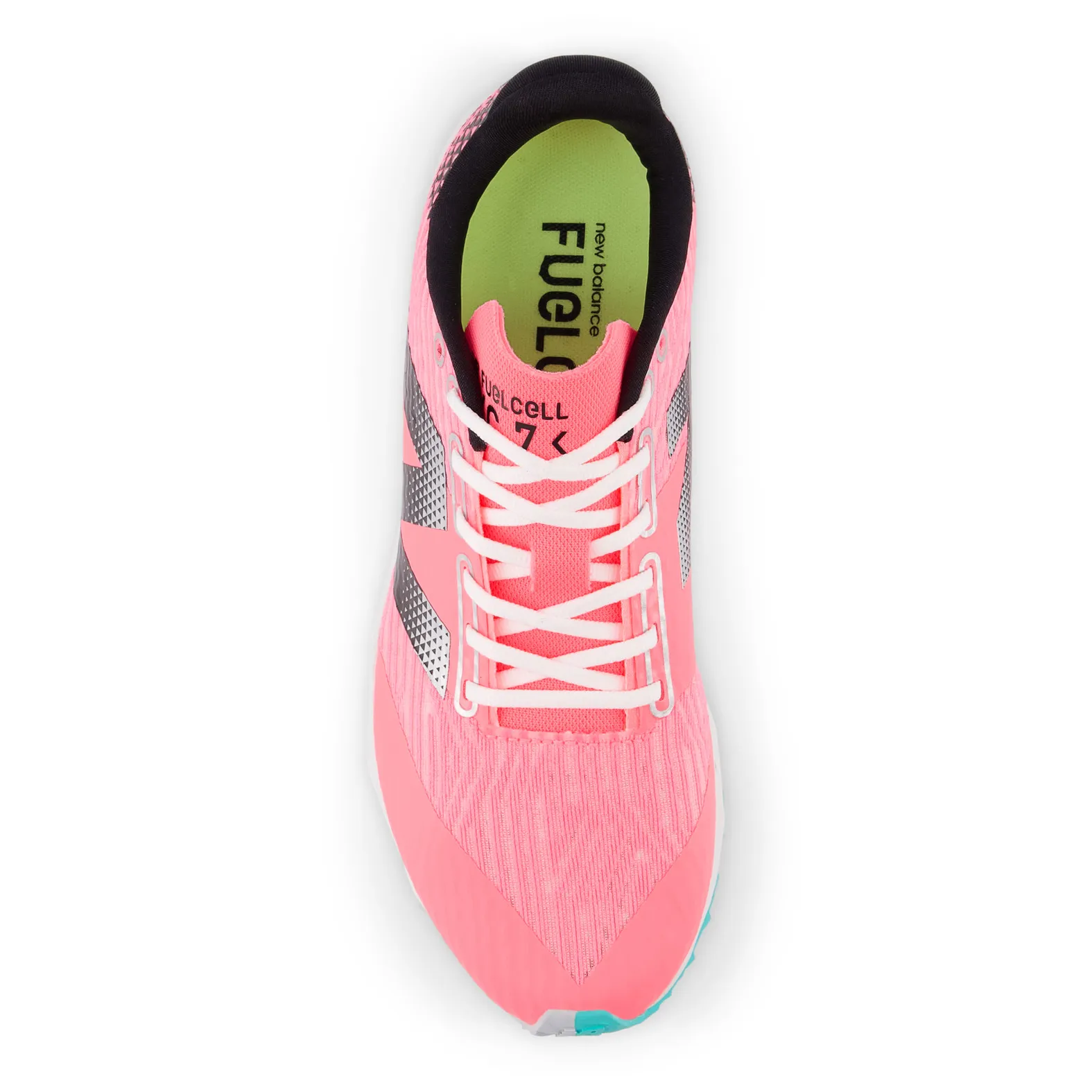 スイミングガール４ New Balance Women's FuelCell XC7 v5 ULTRA PINK/BLACK/SILVER METALLIC
