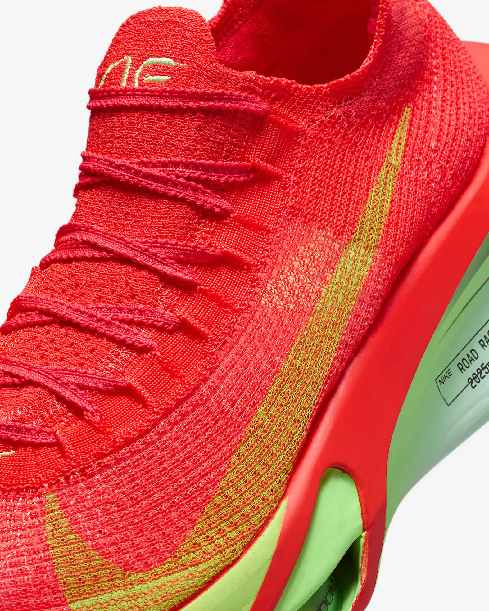 Nike Women's Alphafly 3 Bright Crimson/ Cave Purple-lime Blast