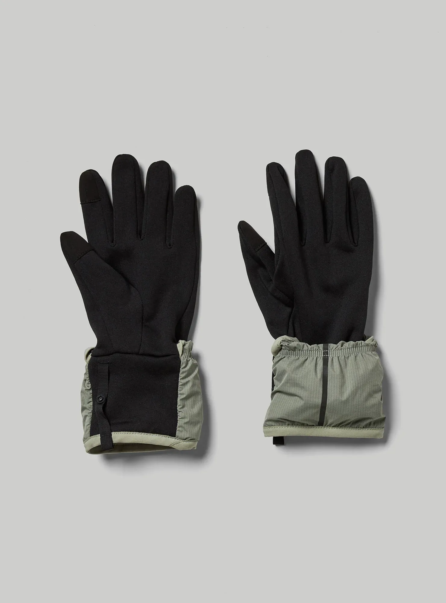 Janji Vortex Wind Block Gloves Overcast