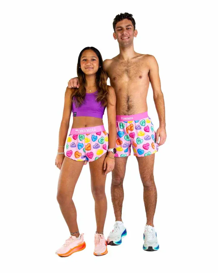 ChicknLegs Women's Candy Hearts 1.5