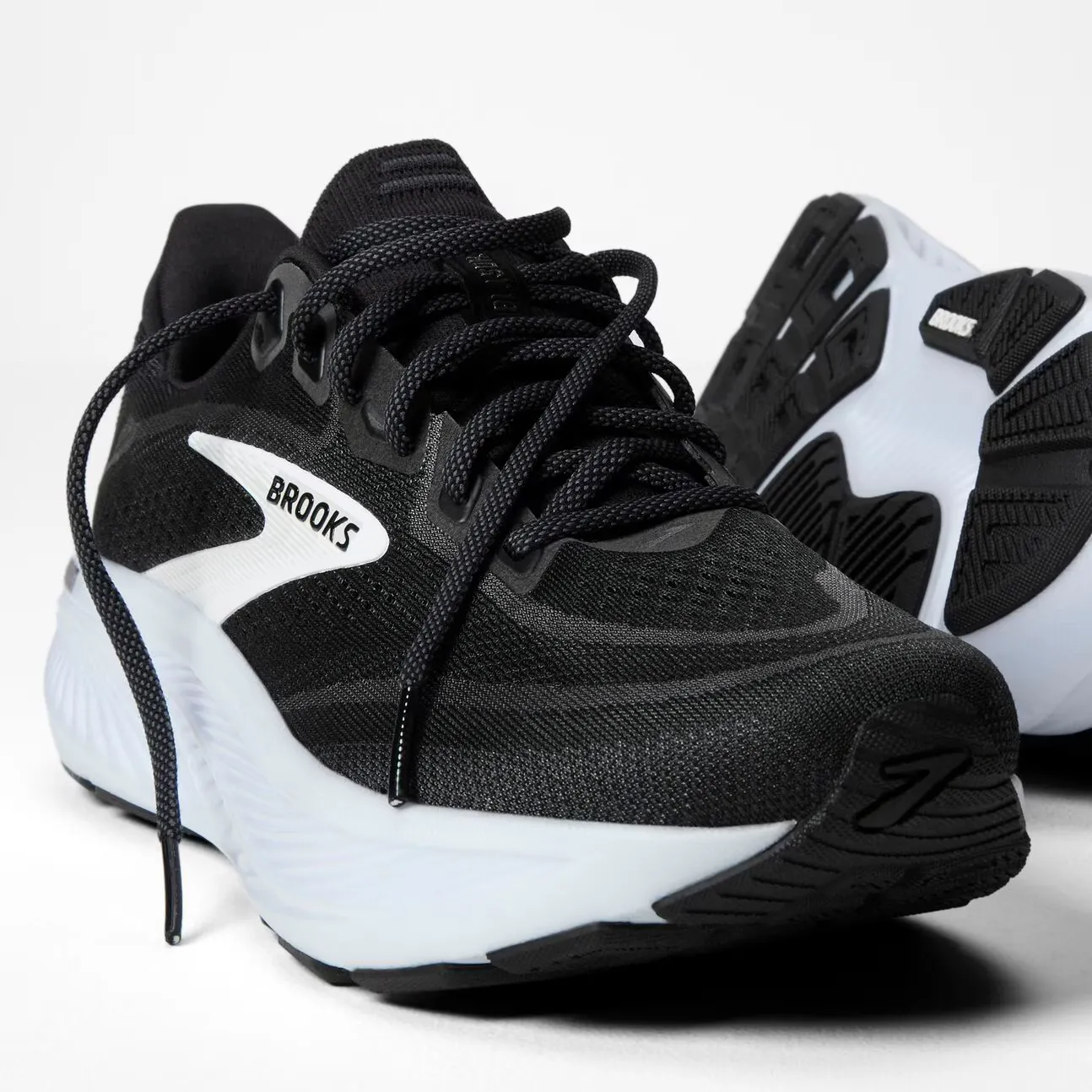 Brooks Men's Ghost 18 Extra Wide (4e) Black/Grey/White