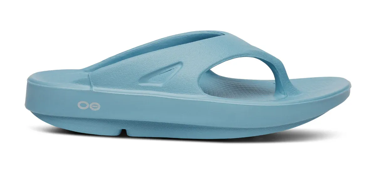 OOFOS OOriginal Unisex Slate Foam Slides - Light Blue OOFOS OOriginal Women main image 3