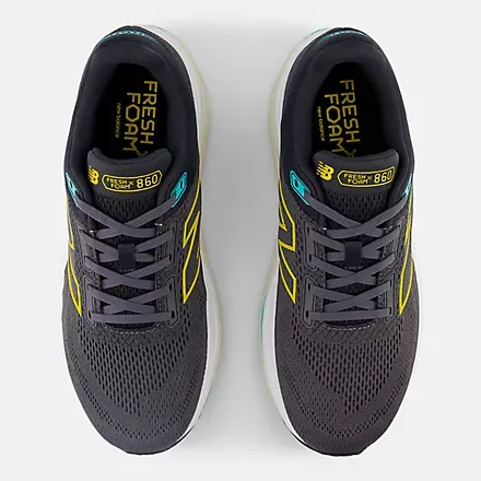 New Balance Men's Fresh Foam X 860v14 MAGNET/GINGER LEMON/CYBER JADE